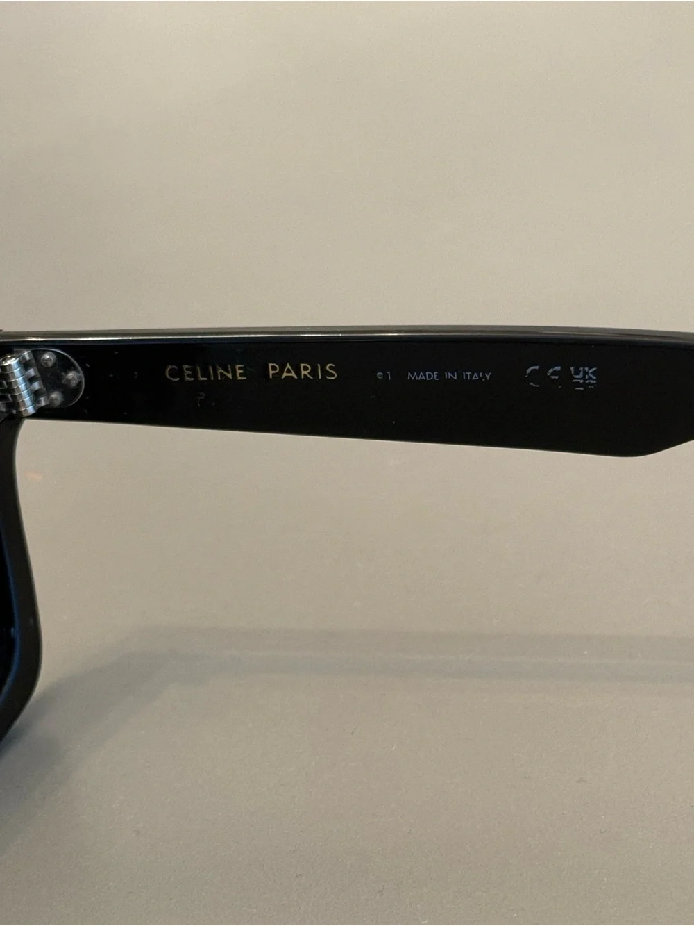 Celine CL4004IN 01D Women's Black Square Sunglasses 50-22-150